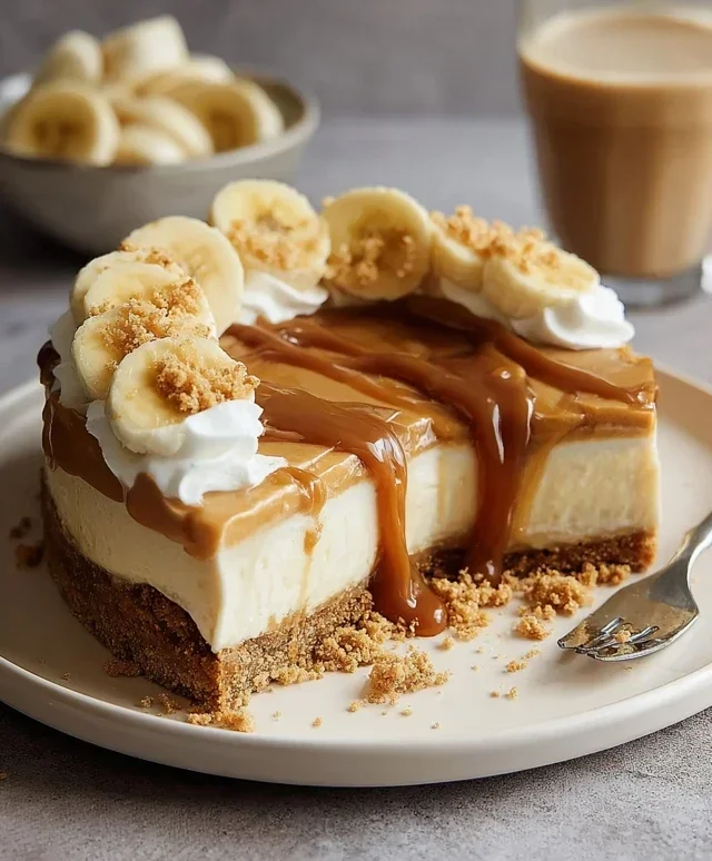 No-Bake Banoffee Cheesecake