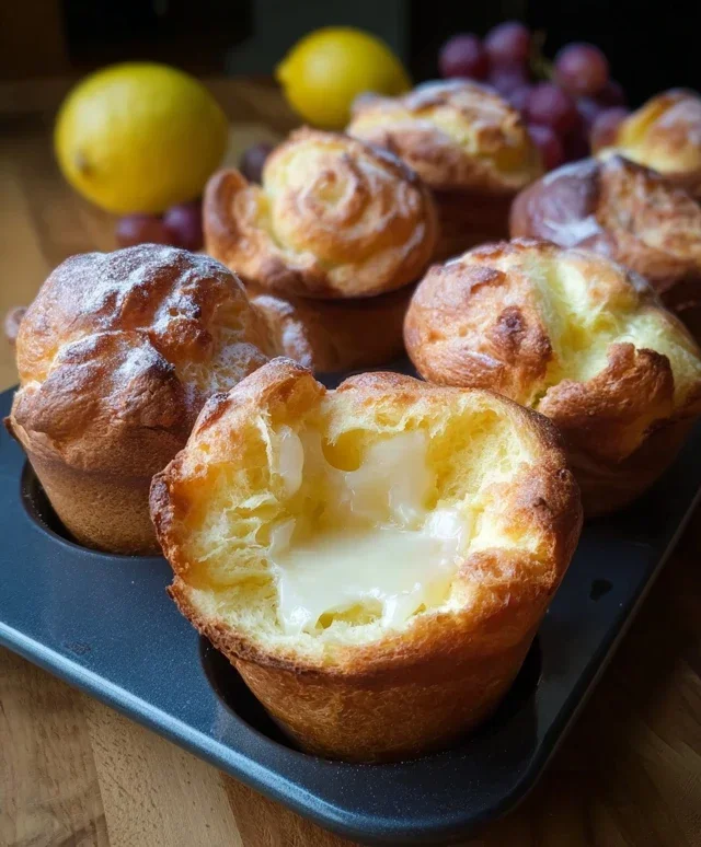 Sparkling Grape Juicecas Portuguese Popovers
