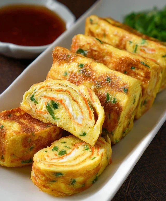 Gyeran Mari (Korean Rolled Omelette)