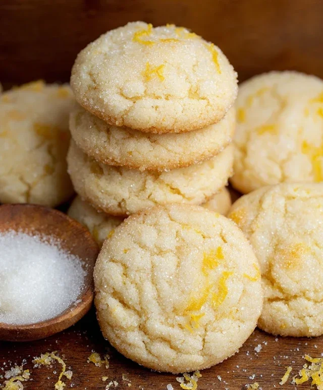 Soft & Chewy Lemon Cookies