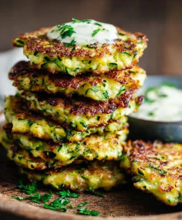 Crispy and Easy Zucchini Fritters Recipe