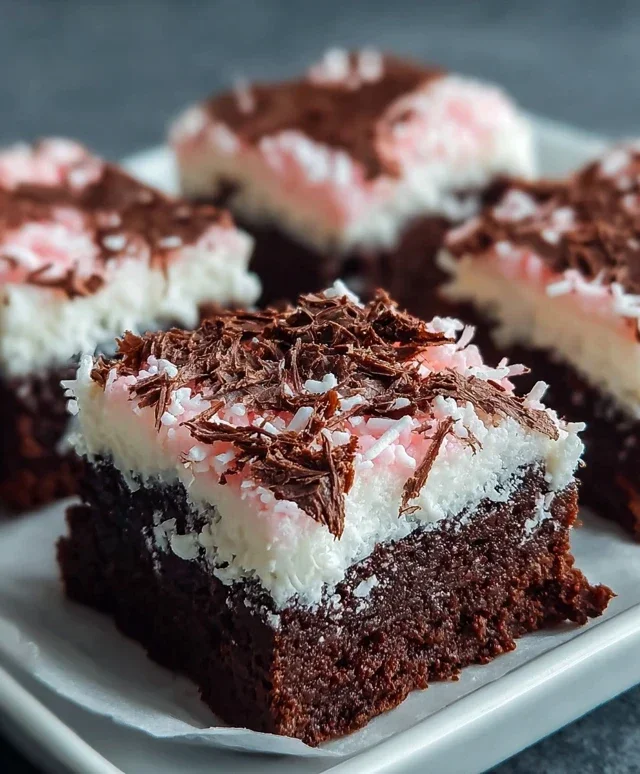 Sno Ball Brownies