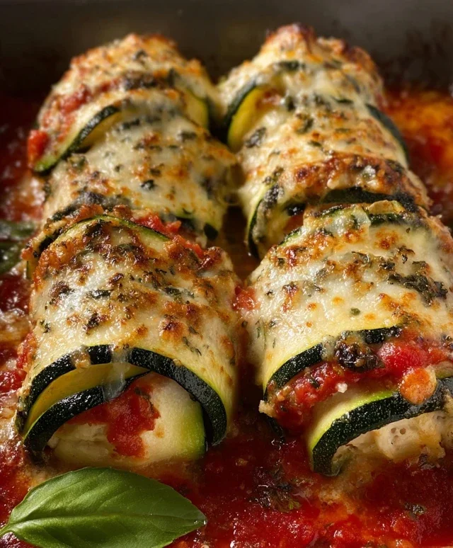 Vegan Zucchini Rollatini