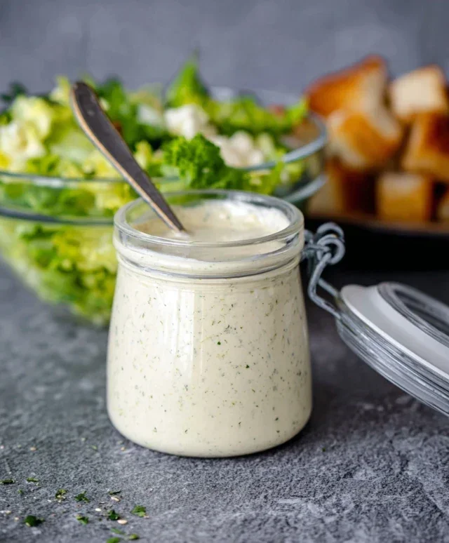 The Best Caesar Salad Dressing