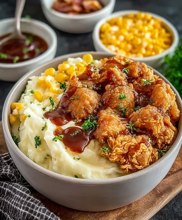 Copycat KFC Bowls