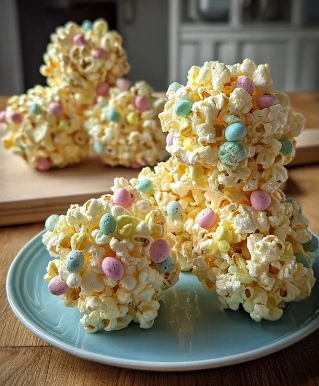 Easter Popcorn Balls