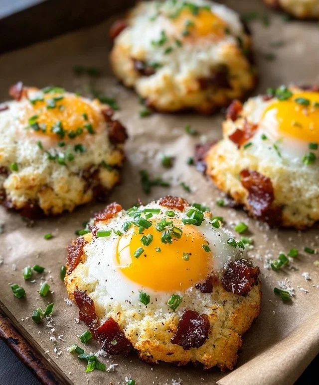 Beef Beef Bacon Parmesan & Chive Egg Clouds