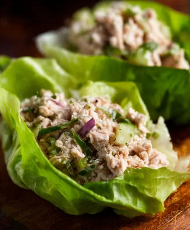 Tuna Lettuce Wraps