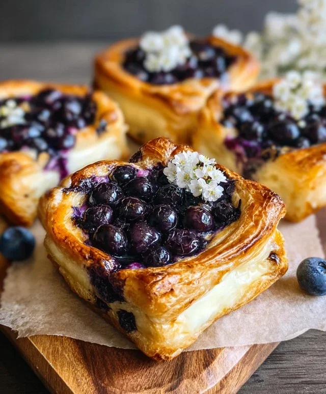 Blueberry Cheese Danish