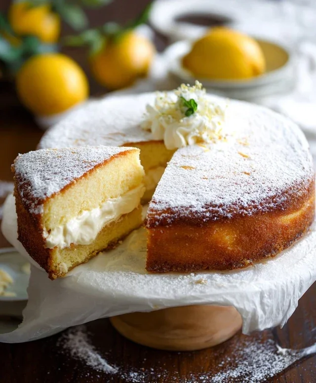 Top 1 Italian Lemon Cream Cake Irresistible