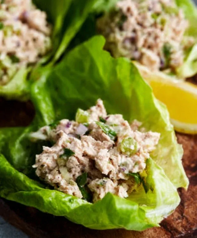 Tuna Lettuce Wraps