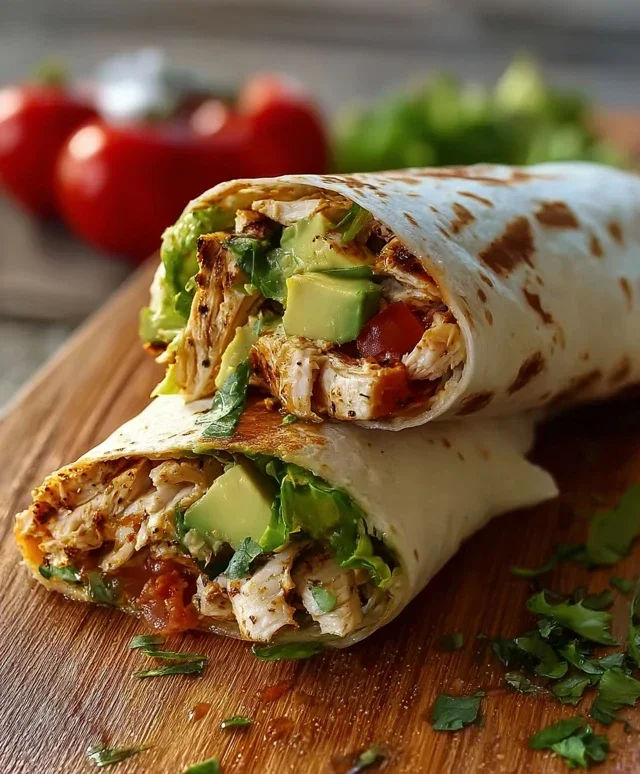 Chicken Avocado Wrap