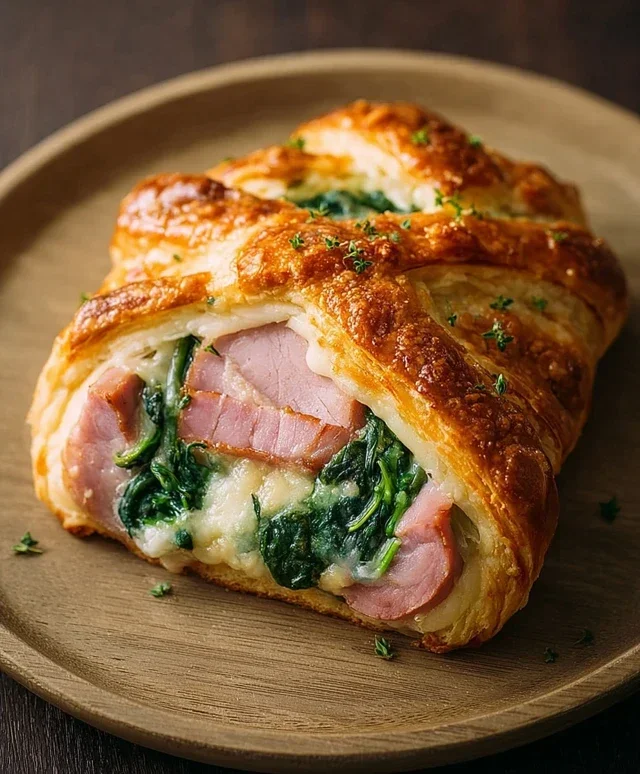 Beef Beef Ham and Cheese with Spinach