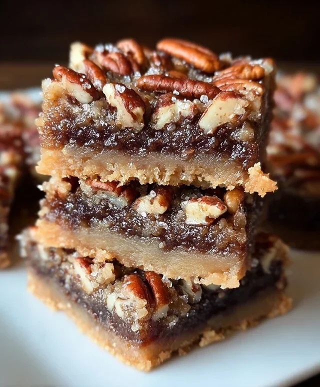 German Chocolate Pecan Pie Bars