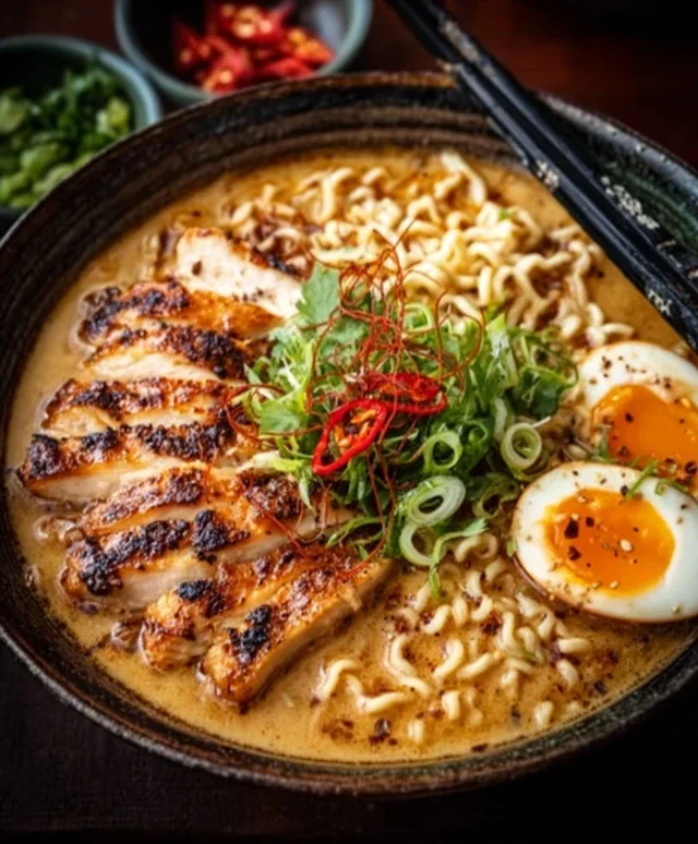 Creamy Garlic Chicken Ramen: An Incredible Ultimate Recipe