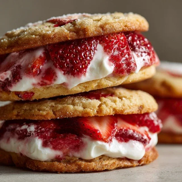 Strawberry Shortcake Cookies