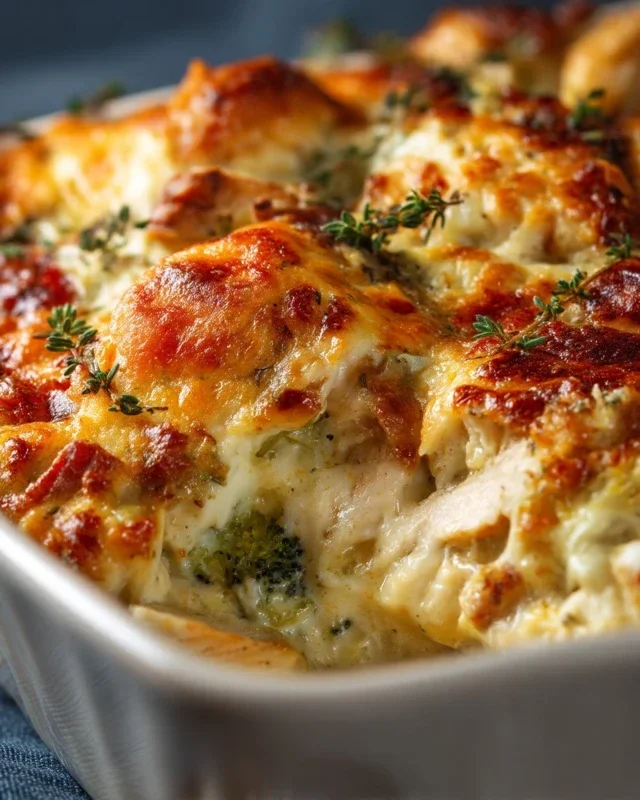 Easy Low Carb Chicken Casserole
