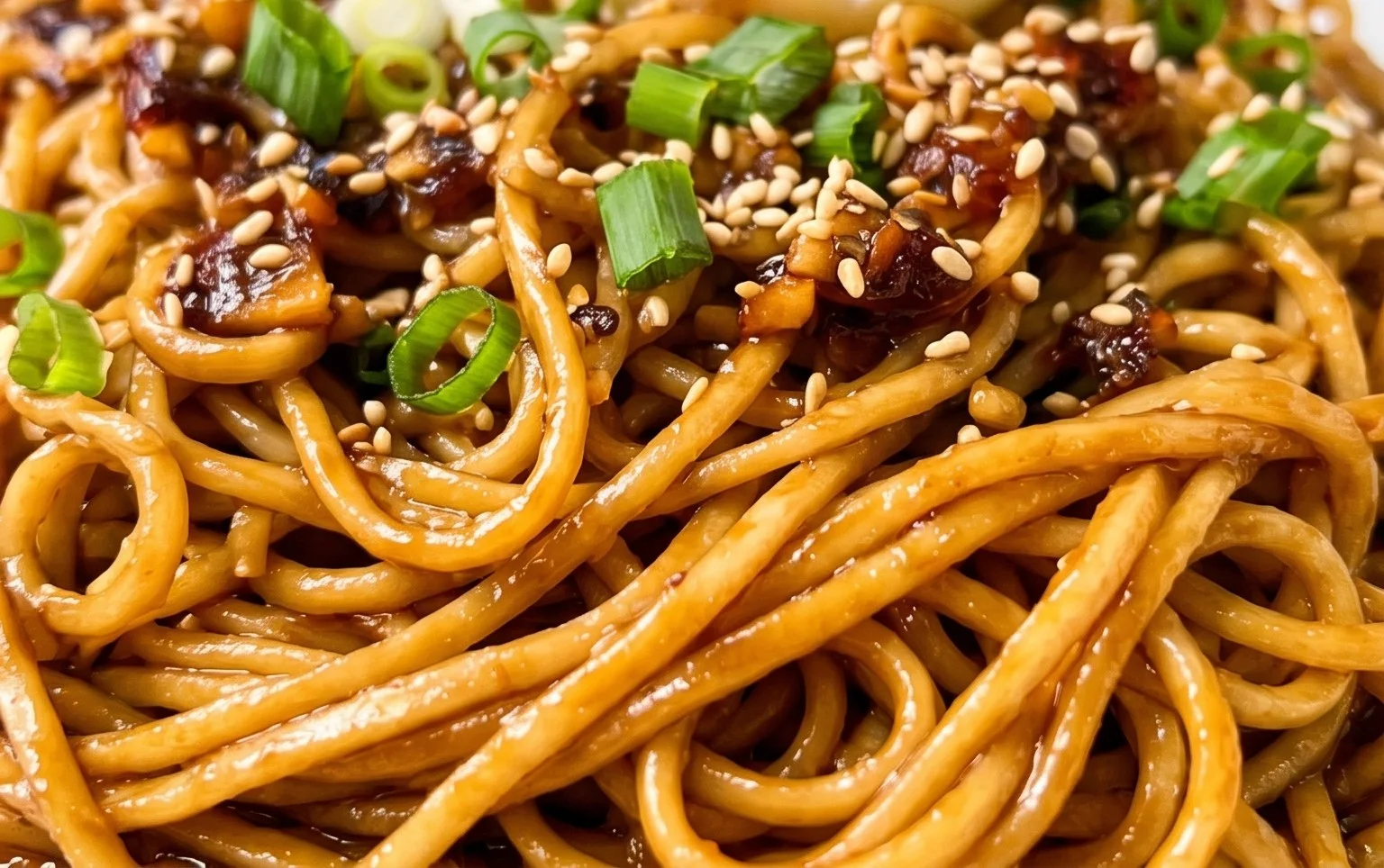 Easy Saucy Ramen Noodles