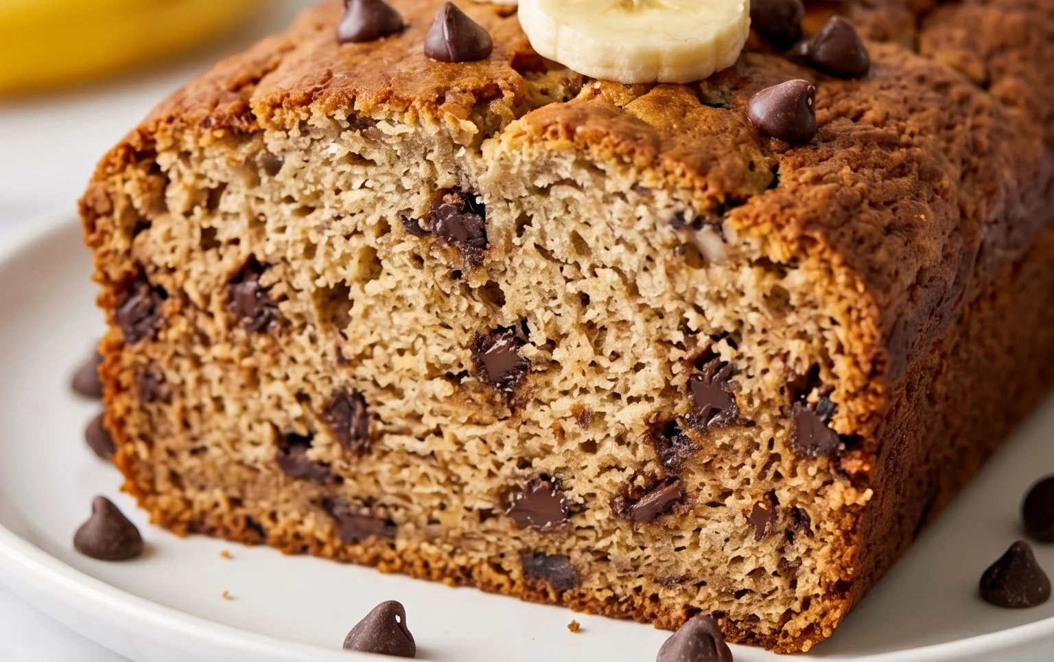 Easy Chocolate Chip Banana Bread