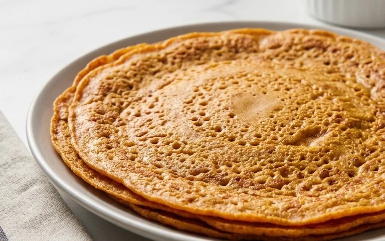 Masoor Dal Chilla | Savory Red Lentil Pancakes