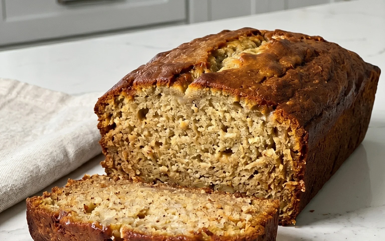 Cottage Cheese Banana Bread