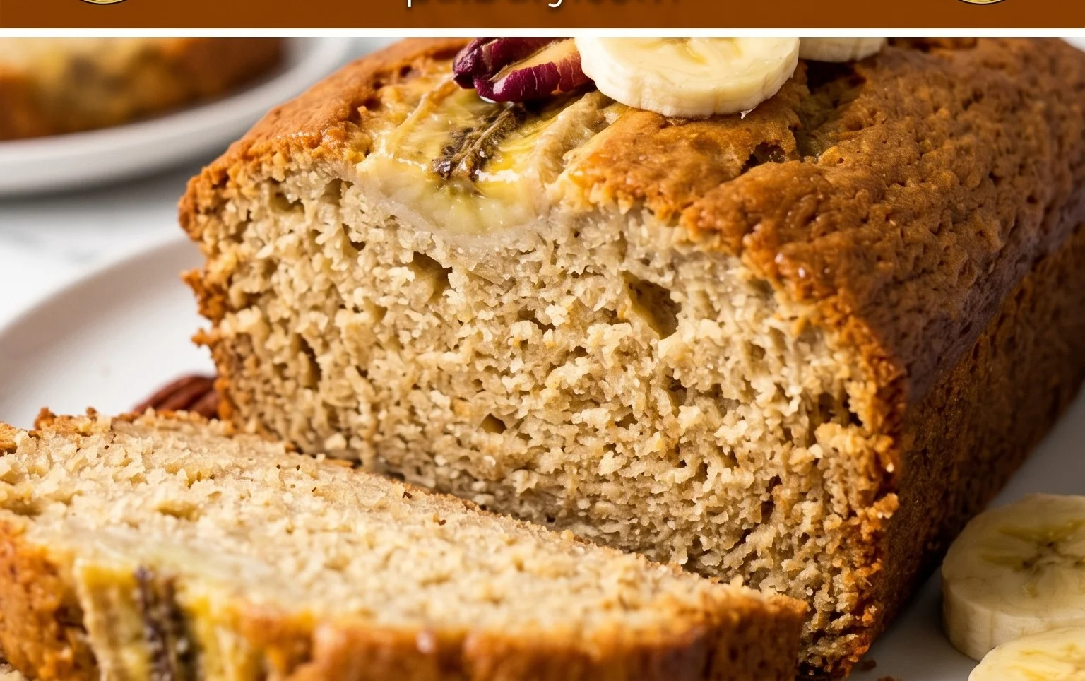 The BEST Honey Vanilla Banana Bread ~ Soft & Fluffy, Easy Recipe