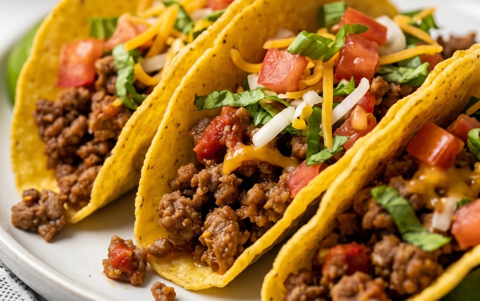Crispy Ground Beef Tacos