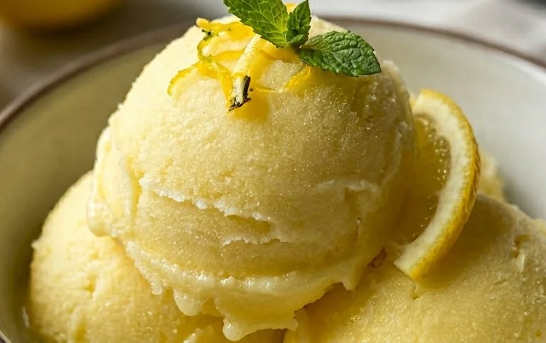 Lemon Sorbet