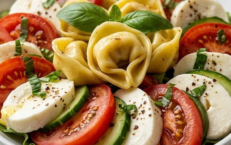 Tortellini Caprese Salad