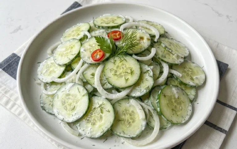 Polish Cucumber Salad