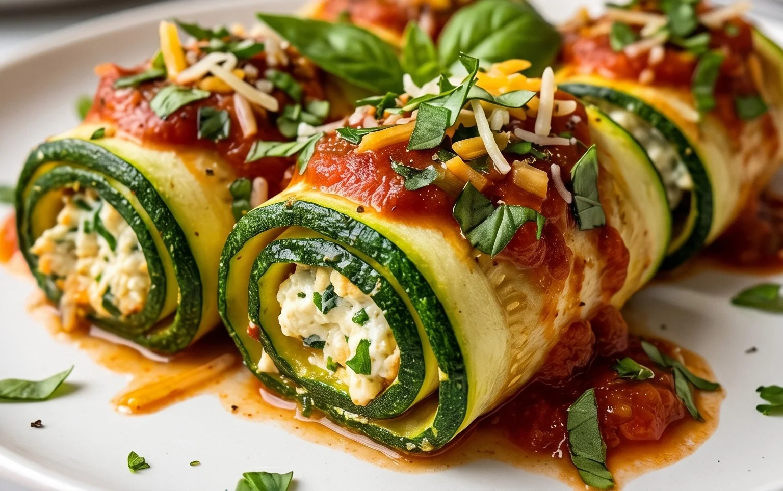Vegan Zucchini Rollatini