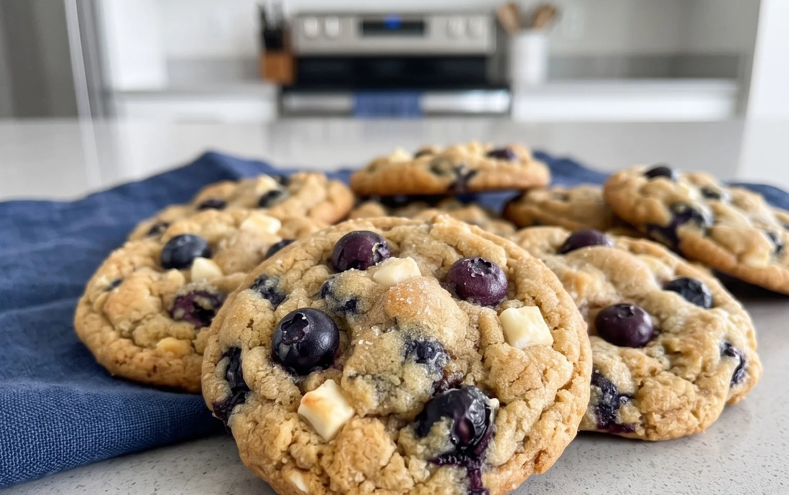 Best Ever Blueberry Cookies