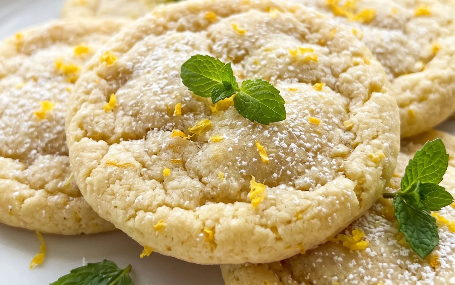 Soft & Chewy Lemon Cookies