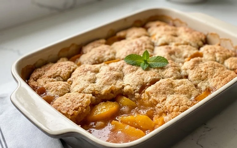 Fresh Peach Cobbler