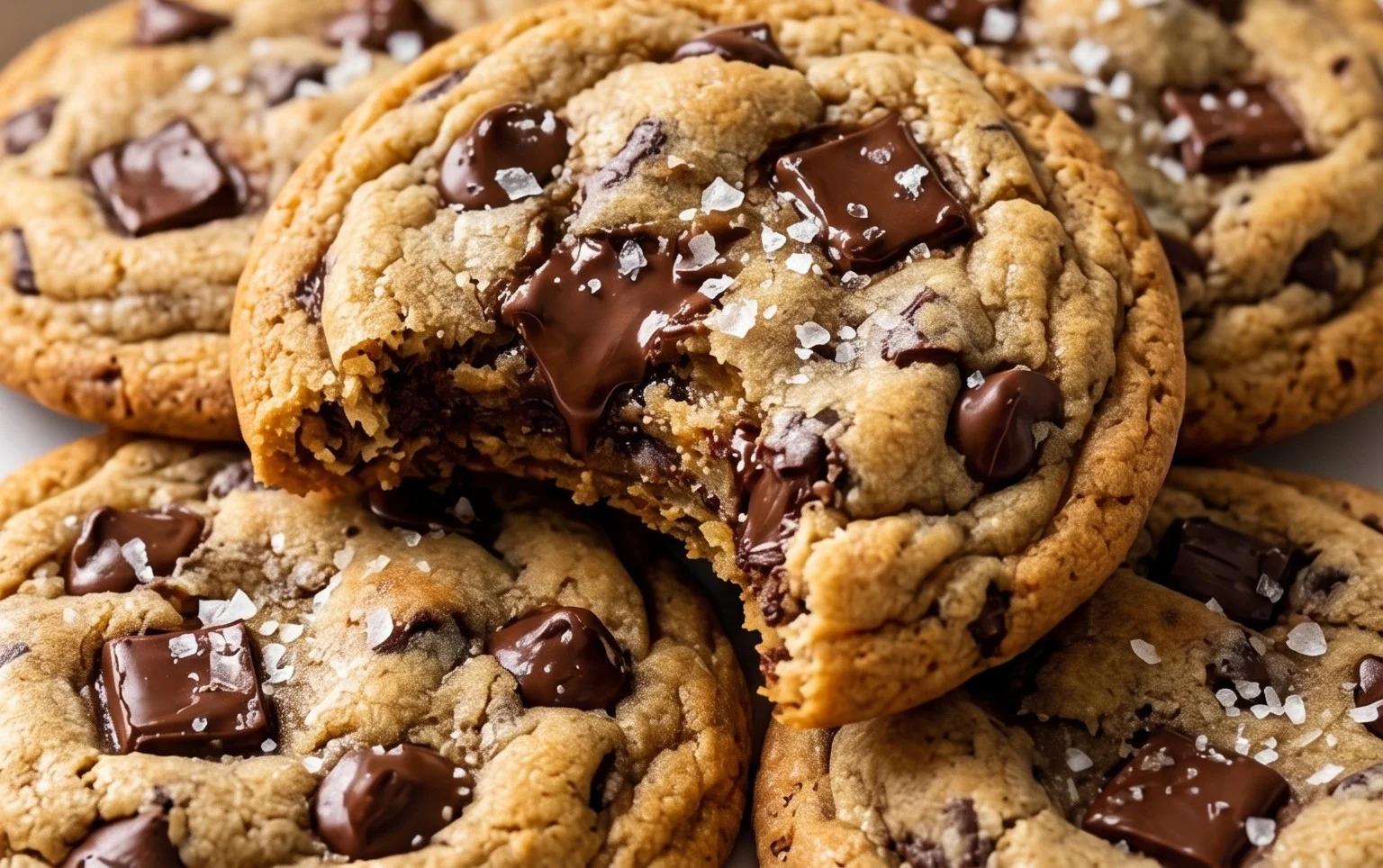 Crispy and Chewy Chocolate Chip Cookies