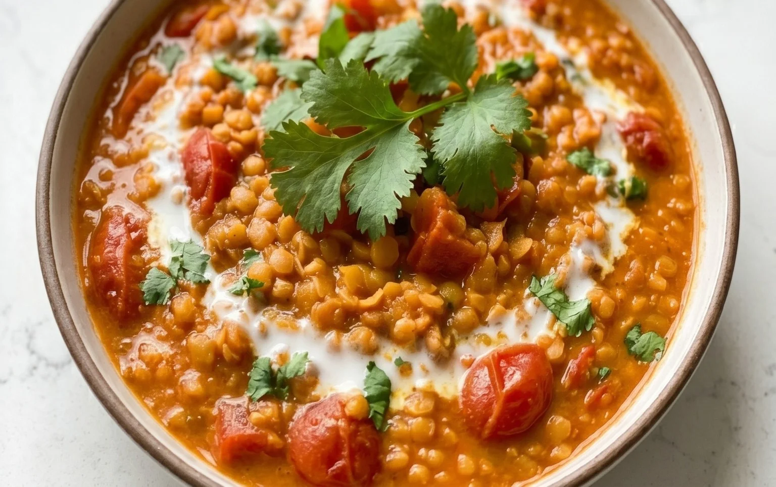 Spicy Red Lentil Curry