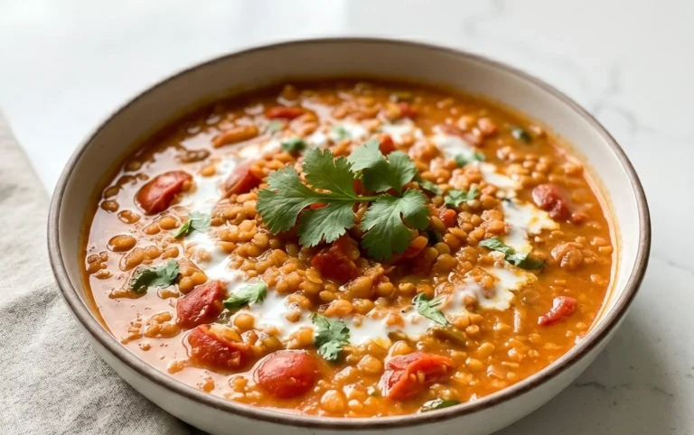Spicy Red Lentil Curry