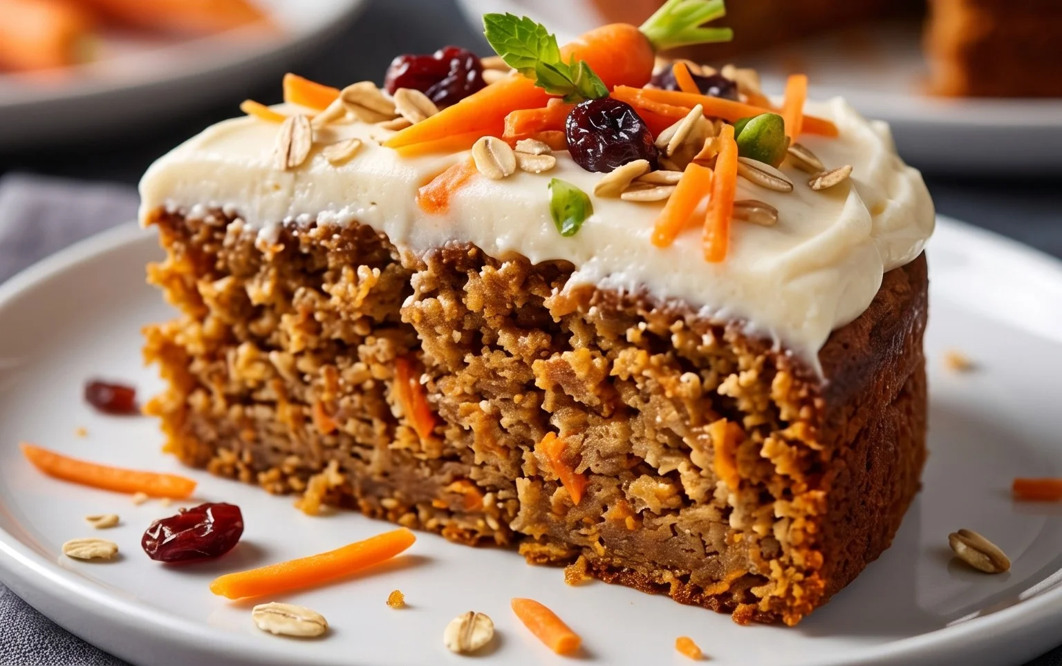 Easy Flourless Oatmeal Carrot Cake Recipe