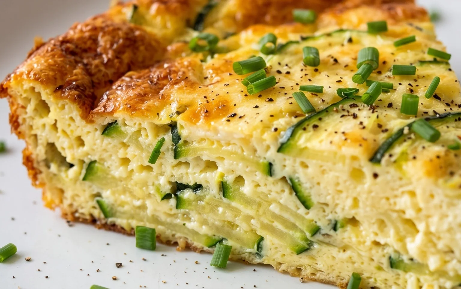 Crustless Zucchini Quiche Recipe