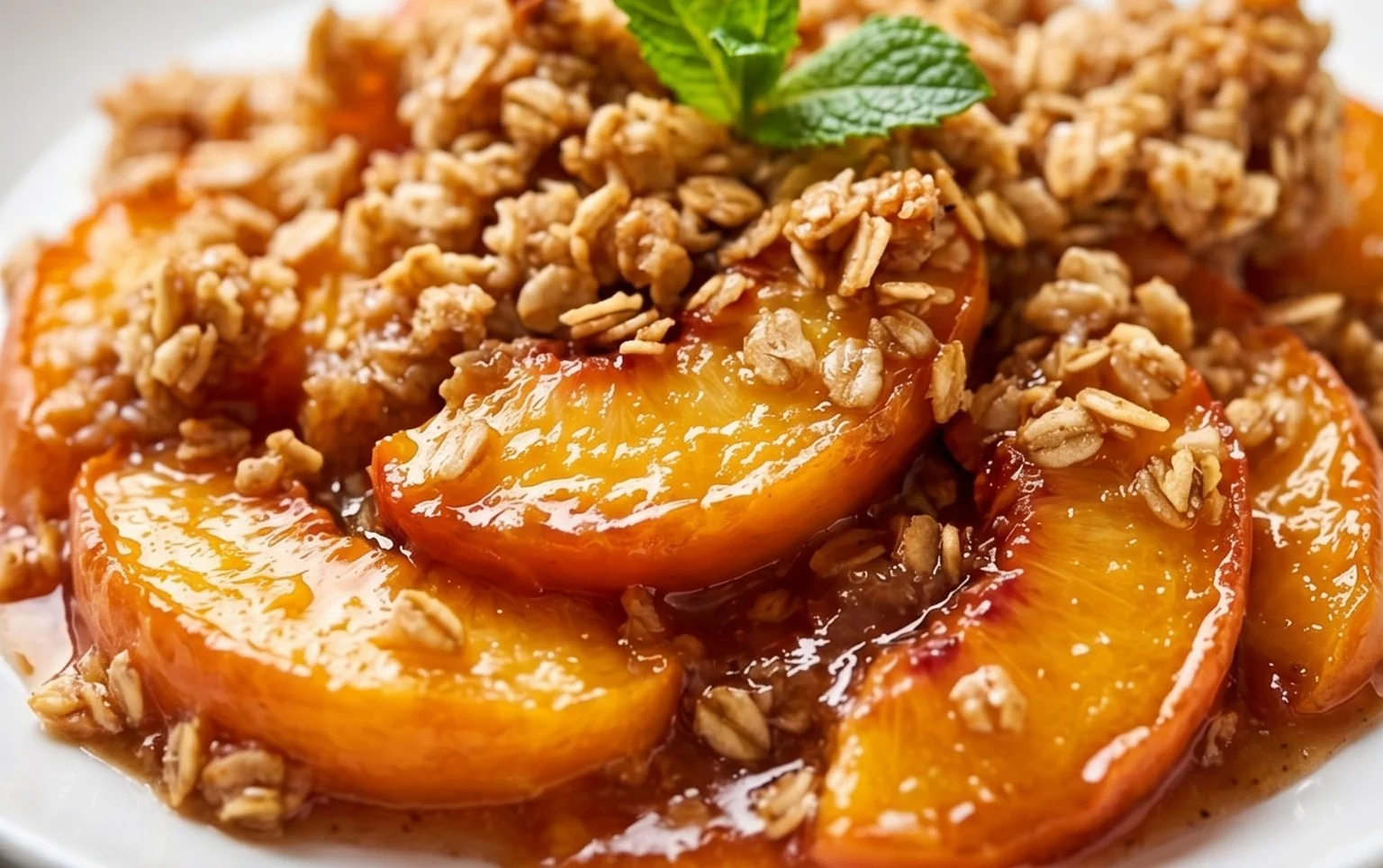 Peach Crisp