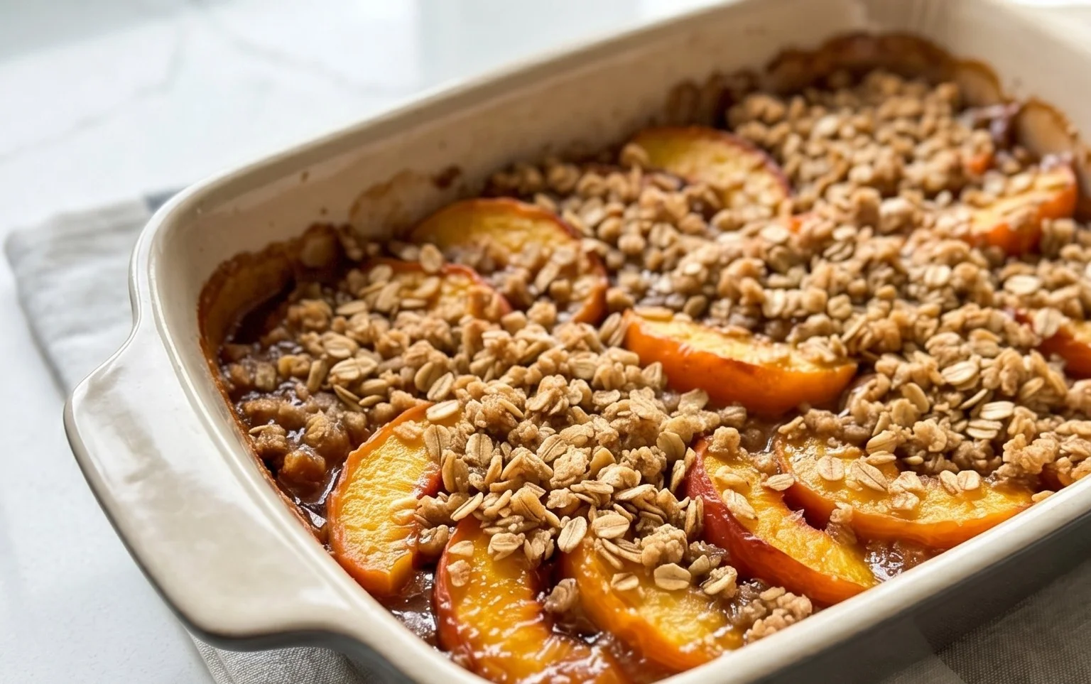 Peach Crisp