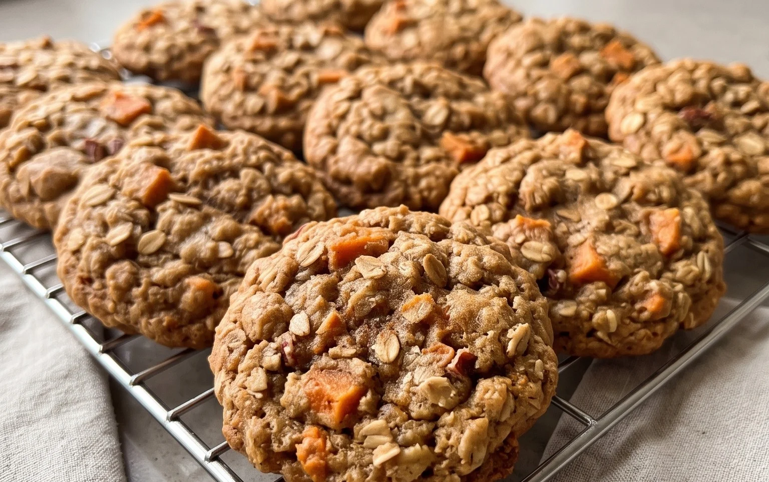Sweet Potato Oatmeal Cookies