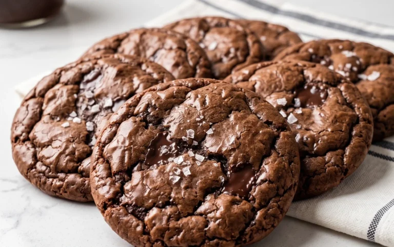 Salted Brownie Cookies