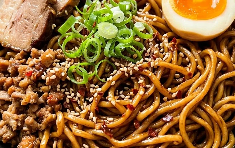Easy Saucy Ramen Noodles