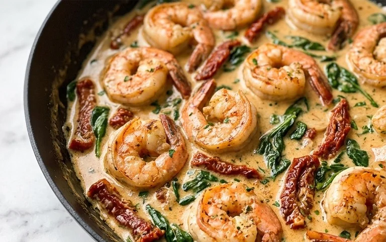 Tuscan Shrimp (One-Pan, 30-Minute Dinner)