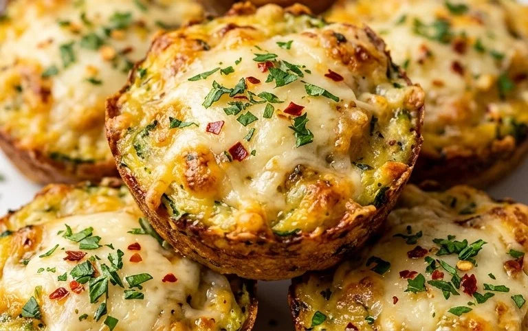Zucchini Garlic Bites