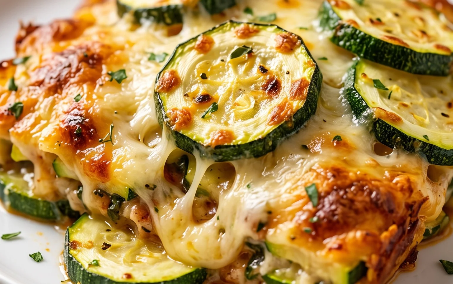 Baked Zucchini and Cheese