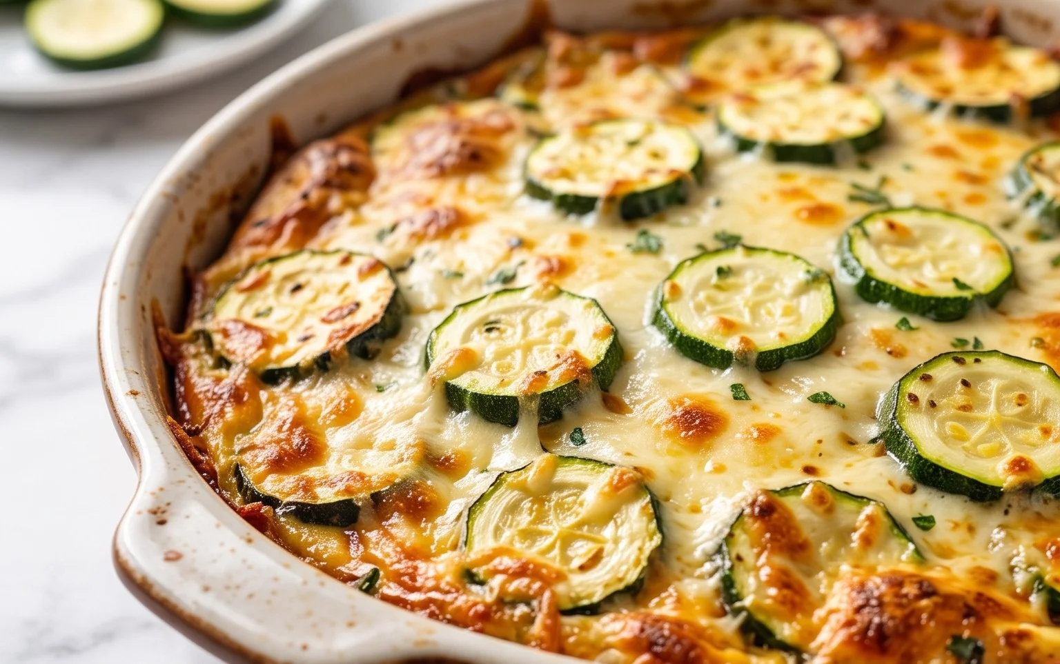 Baked Zucchini and Cheese