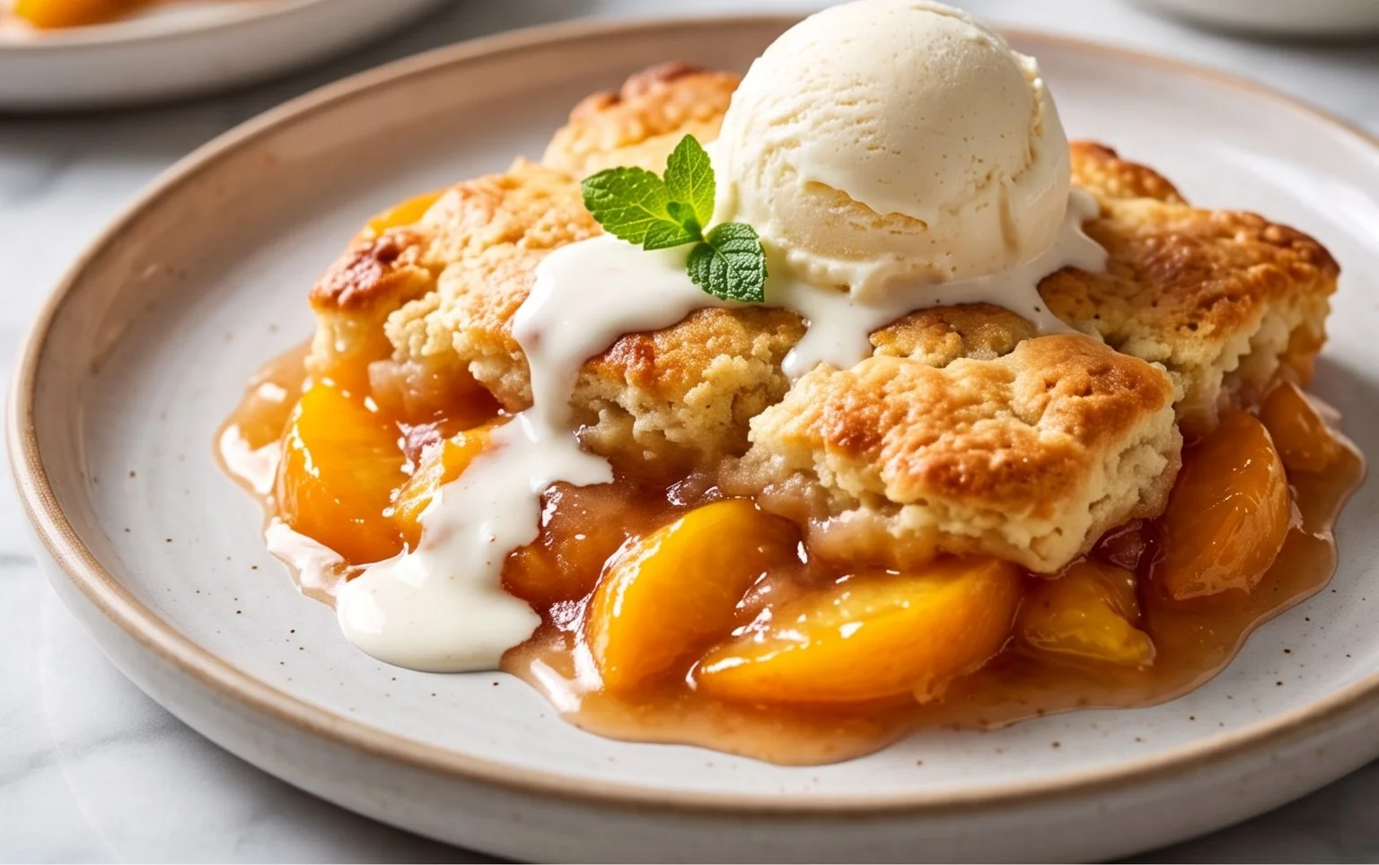 Peach Cobbler