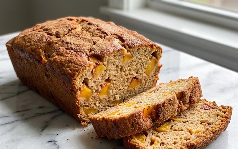 Spiced Peach Bread